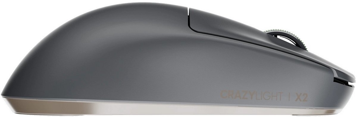 X2 CrazyLight Wireless Gaming Mouse Volt Shadow - Mini - afbeelding 5