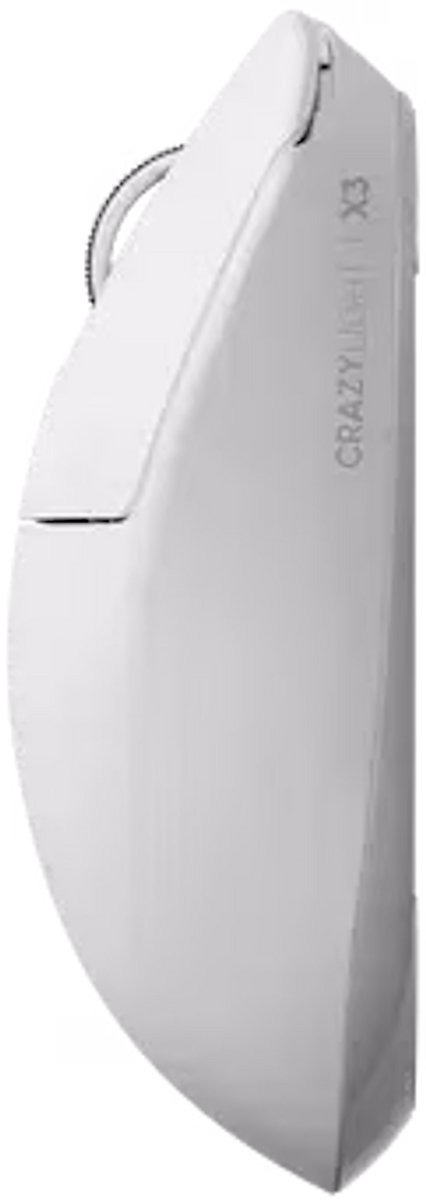 X3 CrazyLight Wireless Gaming Mouse Uyuni White - afbeelding 2