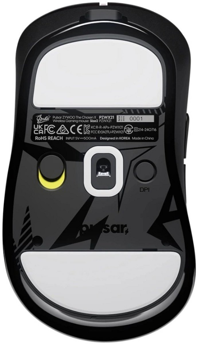 Pulsar Tenz Signature - Zwart - Medium muis - afbeelding 6