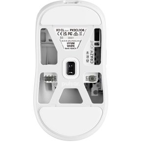 X2 CrazyLight Mini - Uyuni White, , , 8K Polling Rate Muis (White) - afbeelding 4