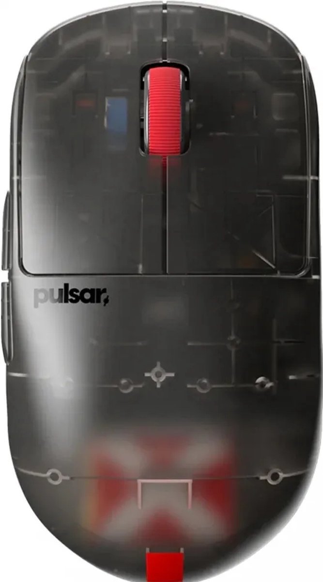 Pulsar Pulsar X2H Gaming Mouse - Clear Black Edition