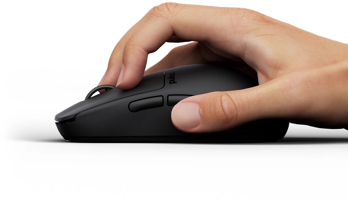 Pulsar X2H Crazylight Wireless Jet Black - Draadloos - Xs-1 - 750 Ips - 32000 muis - afbeelding 4