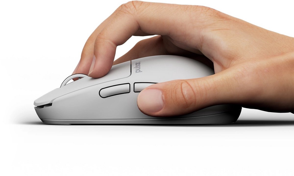 Pulsar X2H Crazylight Wireless Uyuni White - Draadloos - Xs-1 - 750 Ips - 32000 muis - afbeelding 2