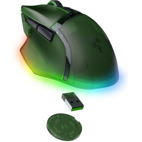 Basilisk V3 Pro 35K - Draadloze Ergonomische Gaming Muis - 35.000 Dpi - Phantom Green Edition - afbeelding 5