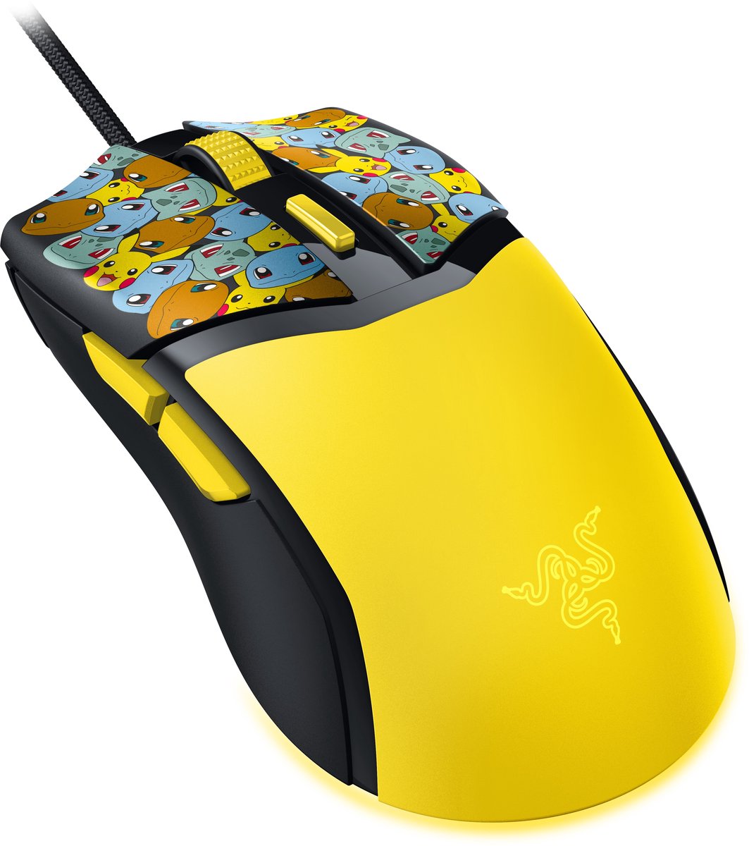 Razer Cobra - Gaming Muis - Rgb - 8.500 Dpi - Ultra Licht - Pokémon Kanto - afbeelding 7