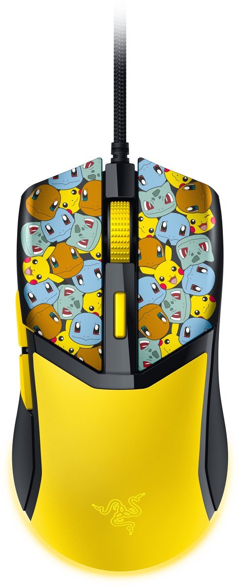 Razer Razer Cobra - Gaming Muis - Rgb - 8.500 Dpi - Ultra Licht - Pokémon Kanto Starters Edition