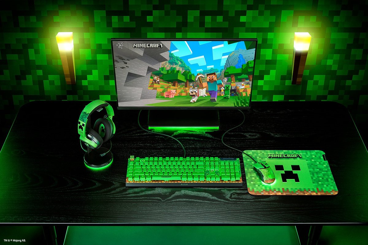 Razer Cobra - Gaming Muis - Rgb - 8.500 Dpi - Ultra Licht - Minecraft - afbeelding 6