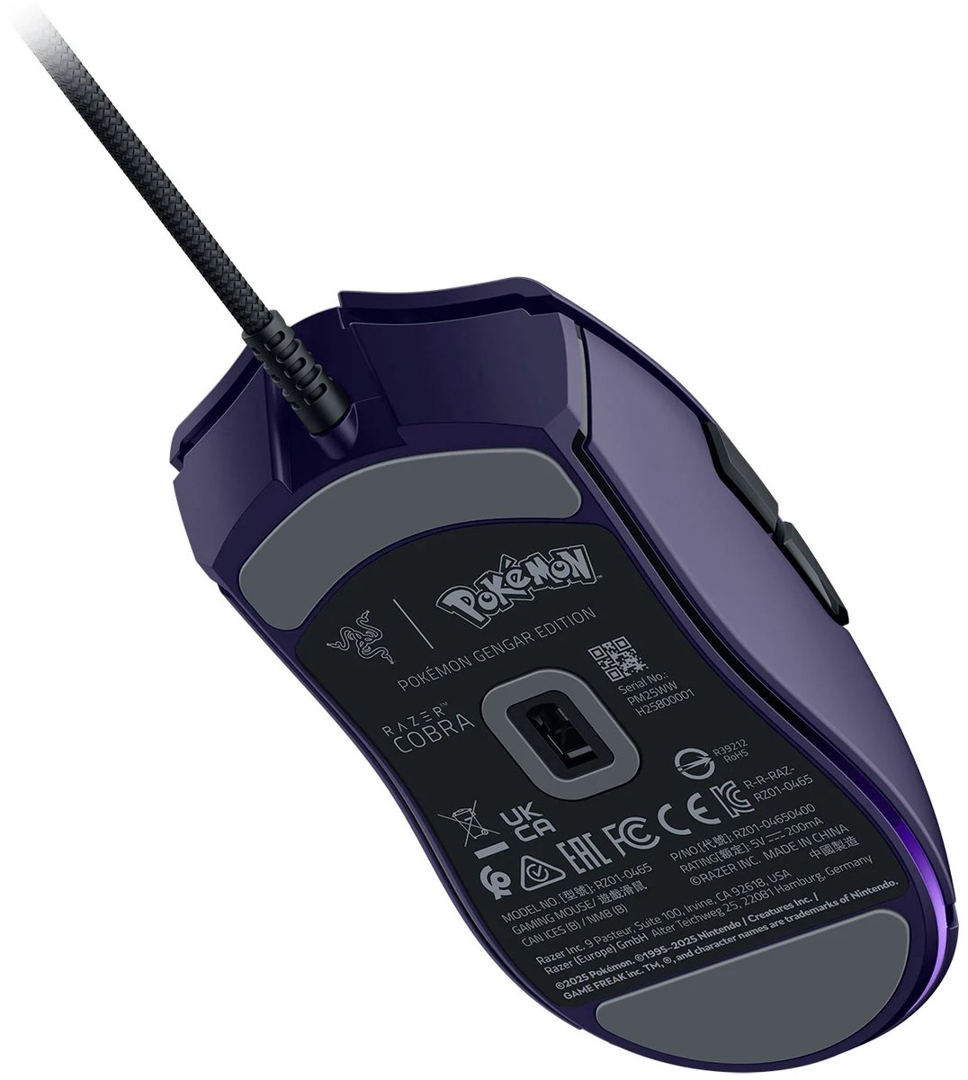 Razer Cobra - Gaming Muis - Bedraad En Lichtgewicht - Rgb - 8500 Dpi - Pokémon - afbeelding 3