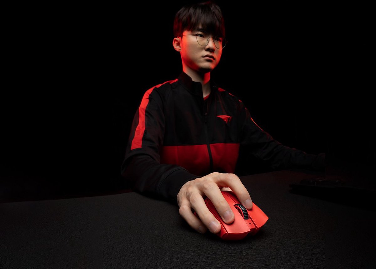 Razer Deathadder V3 Pro Faker Edition Muis Gamen Rechtshandig Rf Wireless + Usb - afbeelding 6