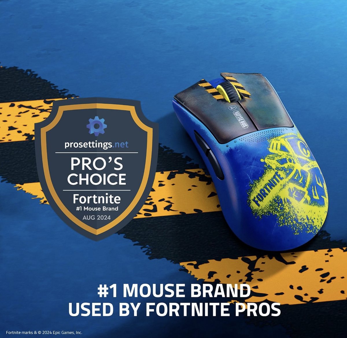 Razer Deathadder V3 Pro - Fortnite Edition Muis Gamen Rechtshandig Rf Wireless - afbeelding 6