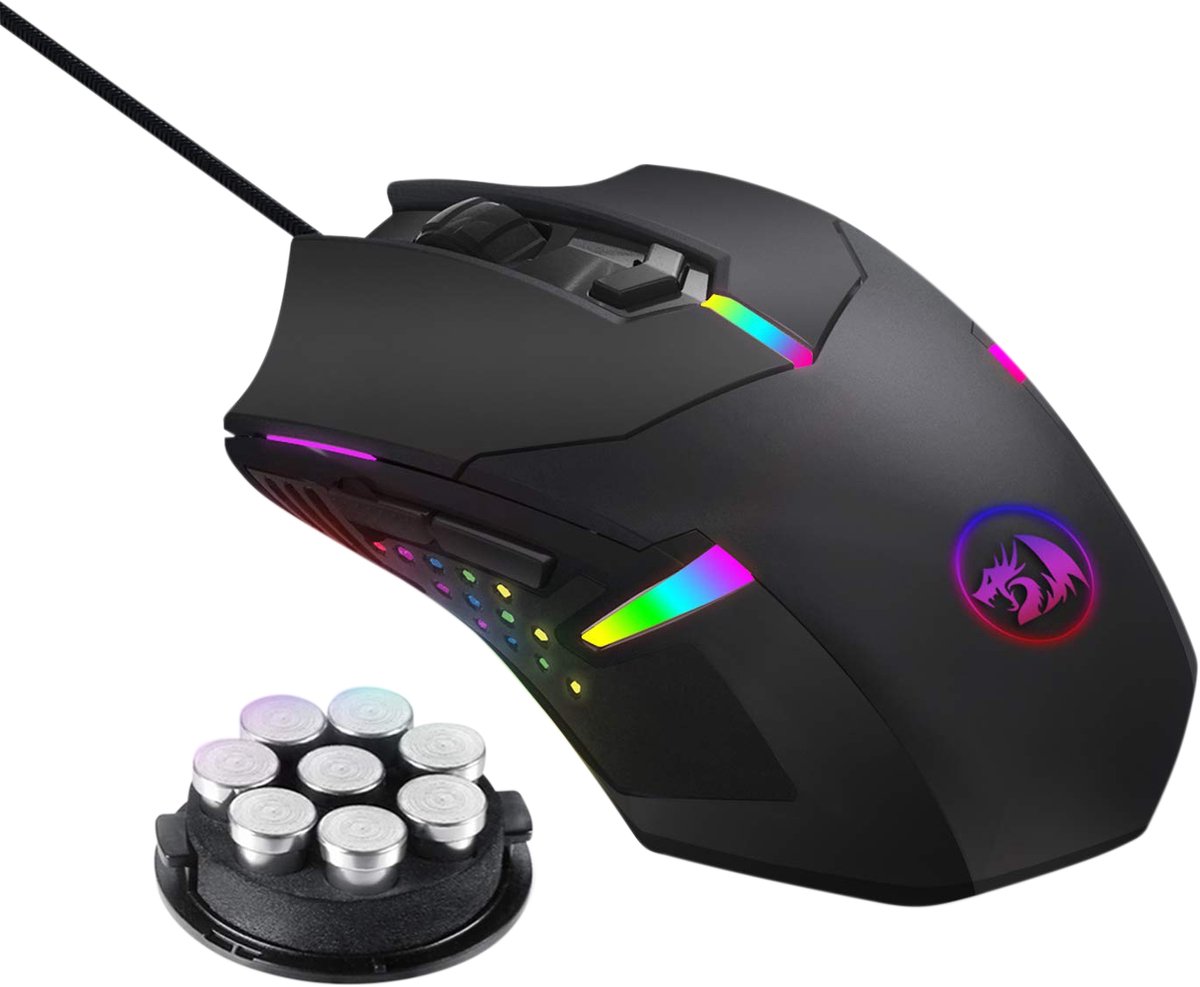 Redragon Centrophorous M601 Rgb Gaming Muis - Verstelbare Gewichten - - afbeelding 10