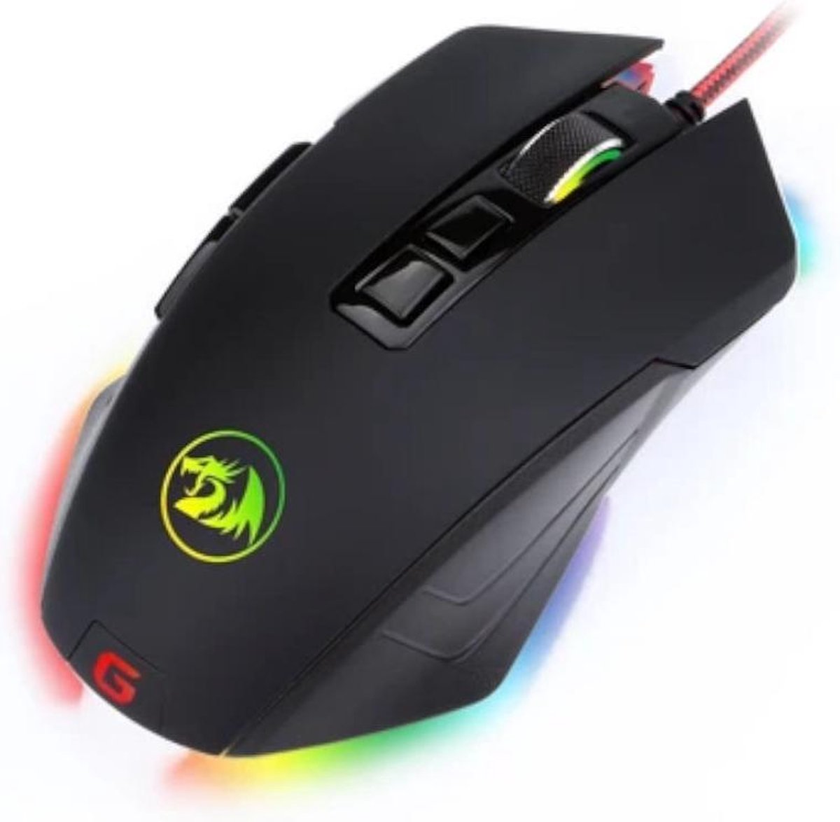 Redragon Dagger M715 Rgb Gaming Muis | Verstelbare Dpi Tot 10000 | 16 Miljoen - afbeelding 3