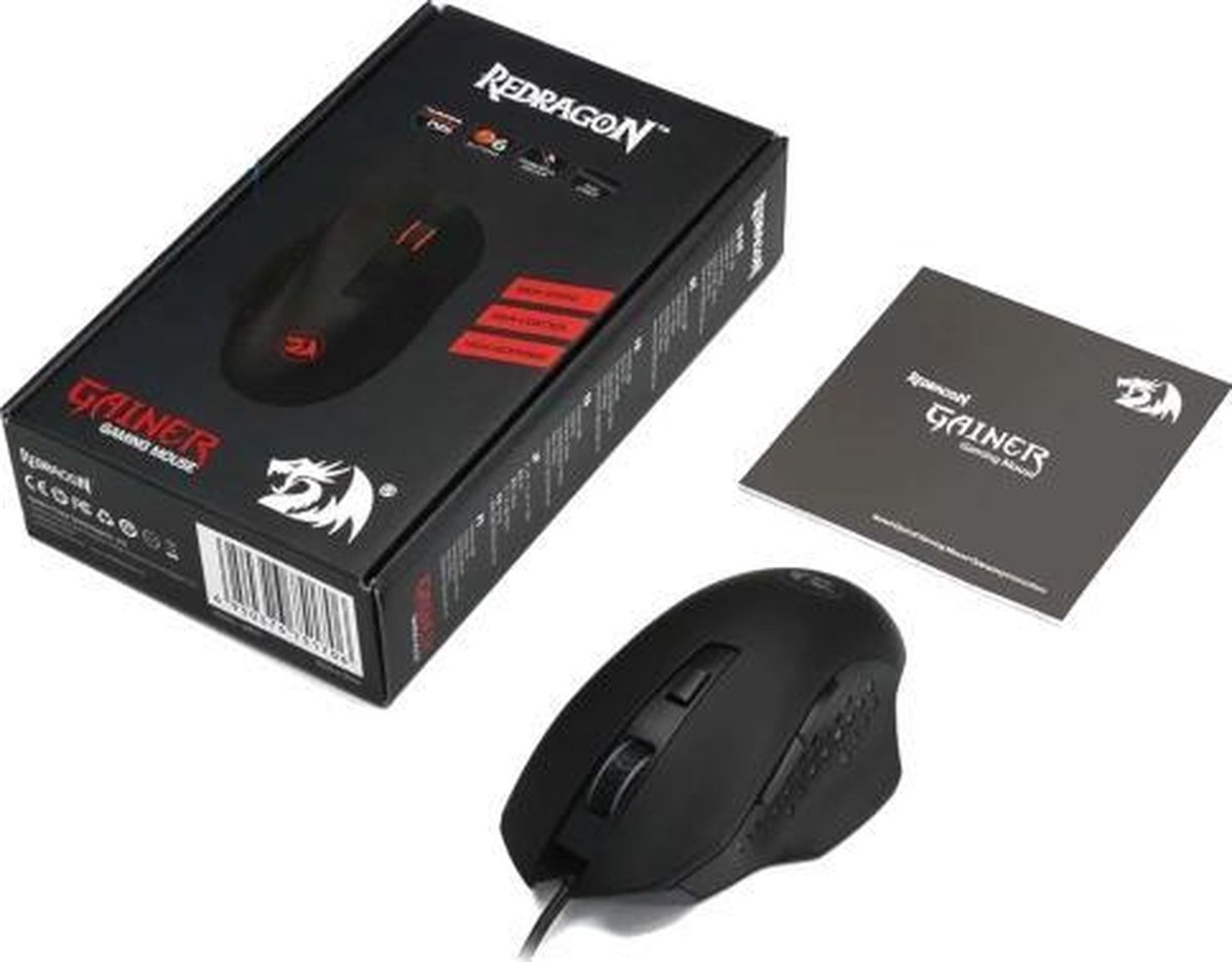 Redragon Gainer M610 Gaming Muis - afbeelding 4