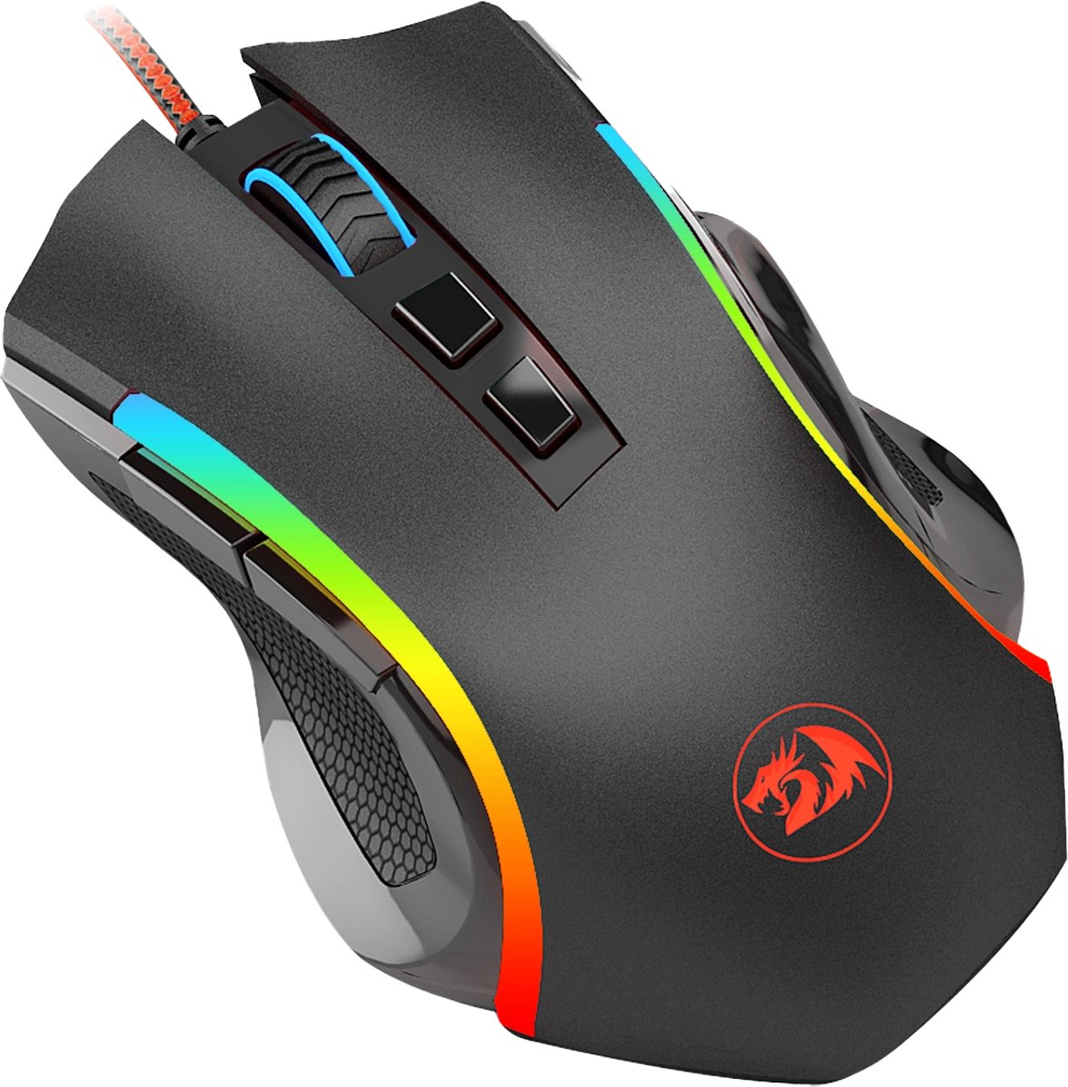 Redragon M607 Griffin Gaming Muis Rgb 7200 Dpi - afbeelding 3