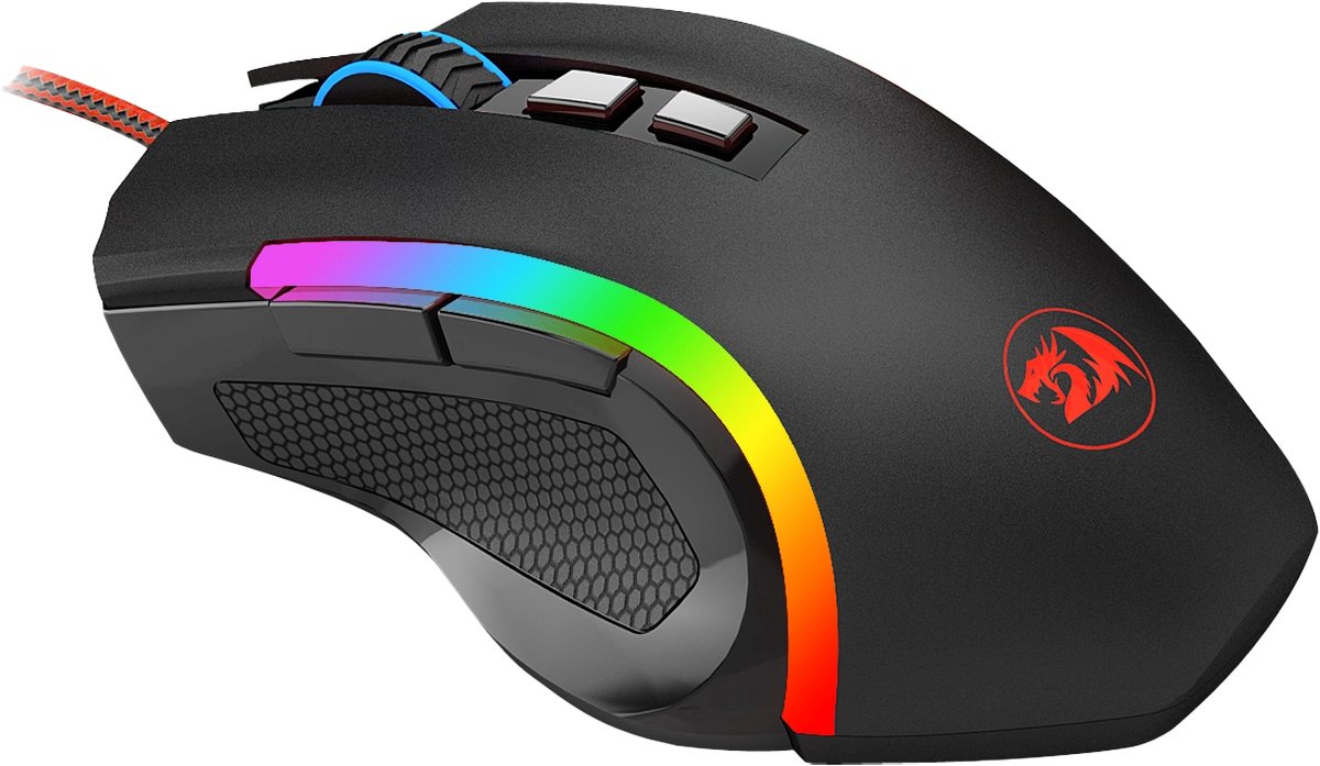 Redragon M607 Griffin Gaming Muis Rgb 7200 Dpi - afbeelding 4