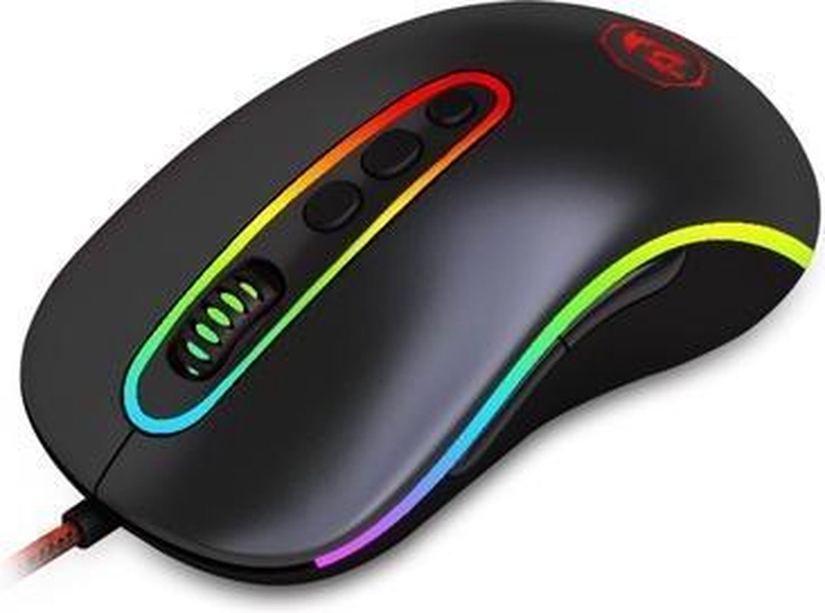 Redragon M702-2 Phoenix Muis Gamen Ambidextrous Usb Type-A 10000 Dpi - afbeelding 2