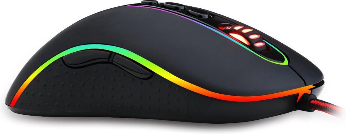 Redragon M702-2 Phoenix Muis Gamen Ambidextrous Usb Type-A 10000 Dpi - afbeelding 6