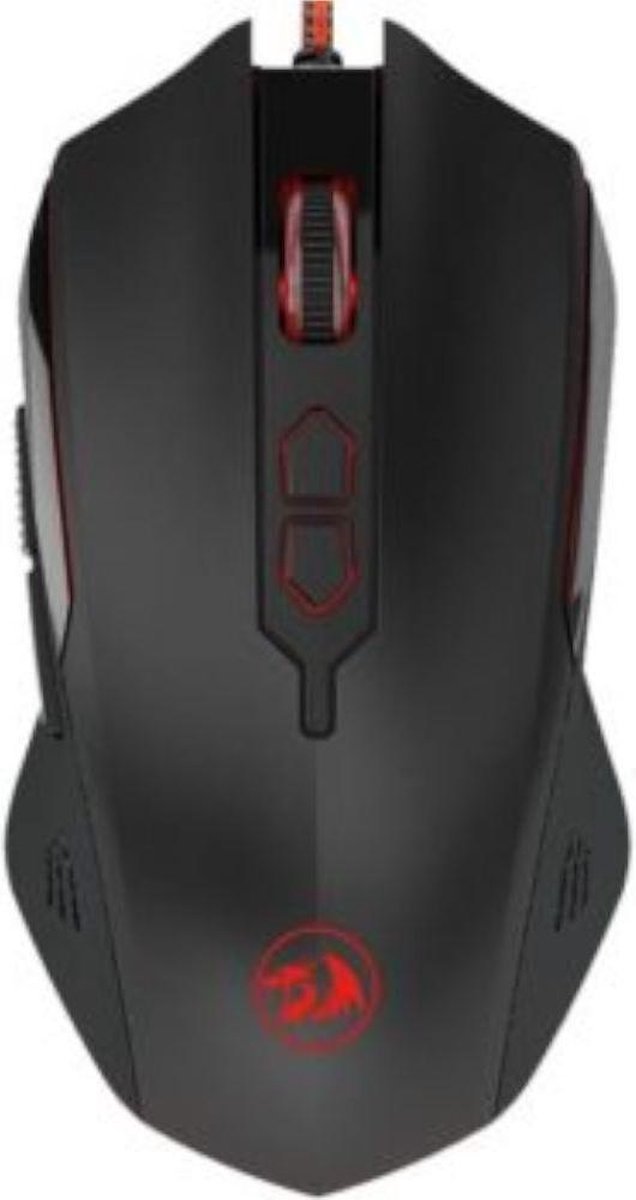 Redragon Redragon M716A Gaming Muis Met Verstelbare Dpi Tot 7200 & Programmeerbare Knoppen | Eenvoudig & Voordelige Muis - Black Friday - Cadeau Voor Gamers