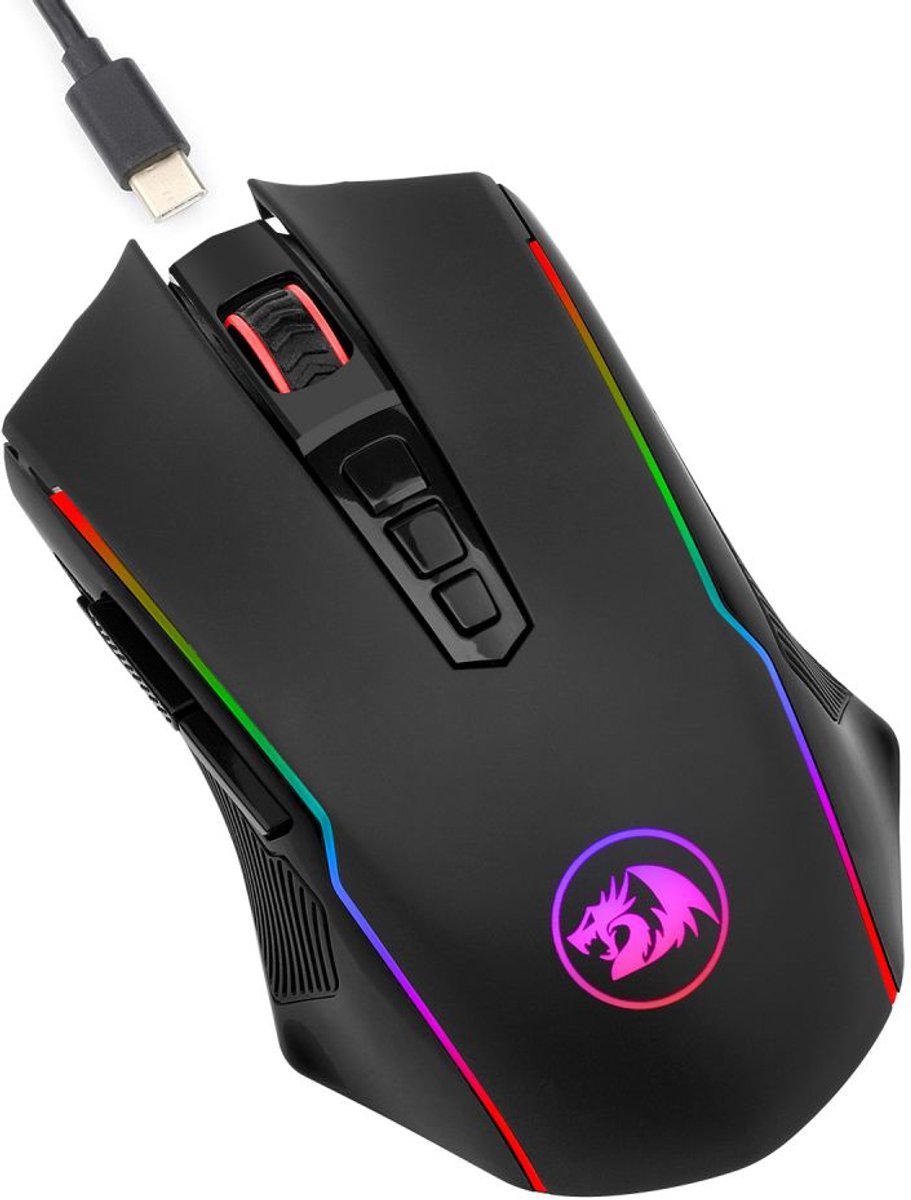 Ranger Lite M910-KS Wireless/Wired RGB Gaming Mouse 8000 DPI - afbeelding 7