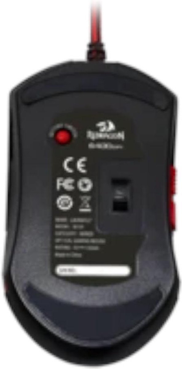 Redragon Gaming Muis Lavawolf M701 Led | Uniek Bliksemdesign | Verstelbare Dpi - afbeelding 3