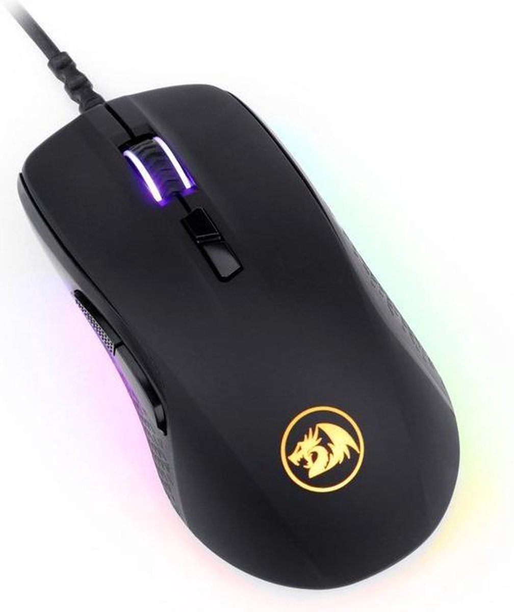 Redragon Gaming Muis Stormrage M718| Usb - Type-A Muis 10000 Dpi | Zwarte Muis - afbeelding 3