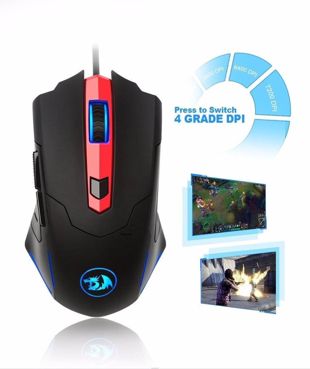 Pegasus M705 RGB Gaming Mouse - afbeelding 10