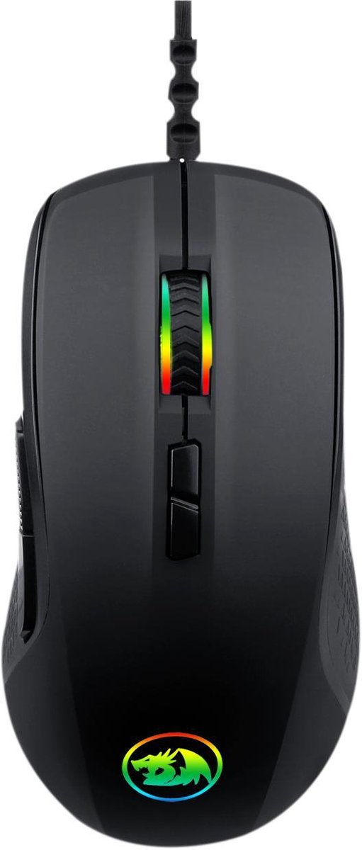 Redragon Stormrage M718 Muis Usb Type-A Optisch 10000 Dpi Rechtshandig - Black - afbeelding 2