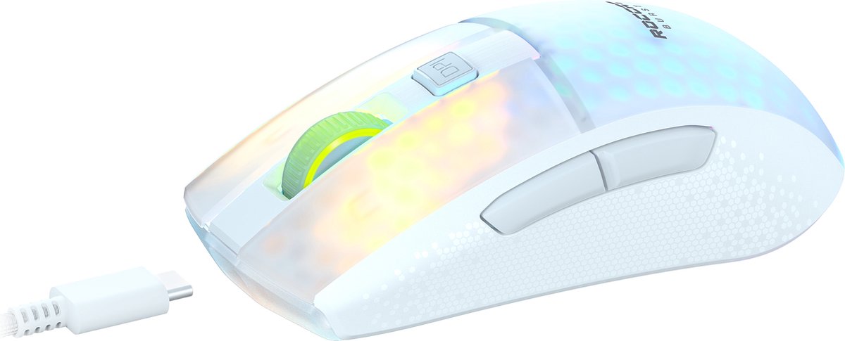 Roccat Burst Pro Air - Draadloze Gaming Muis - 19000 Dpi - Wit - afbeelding 9