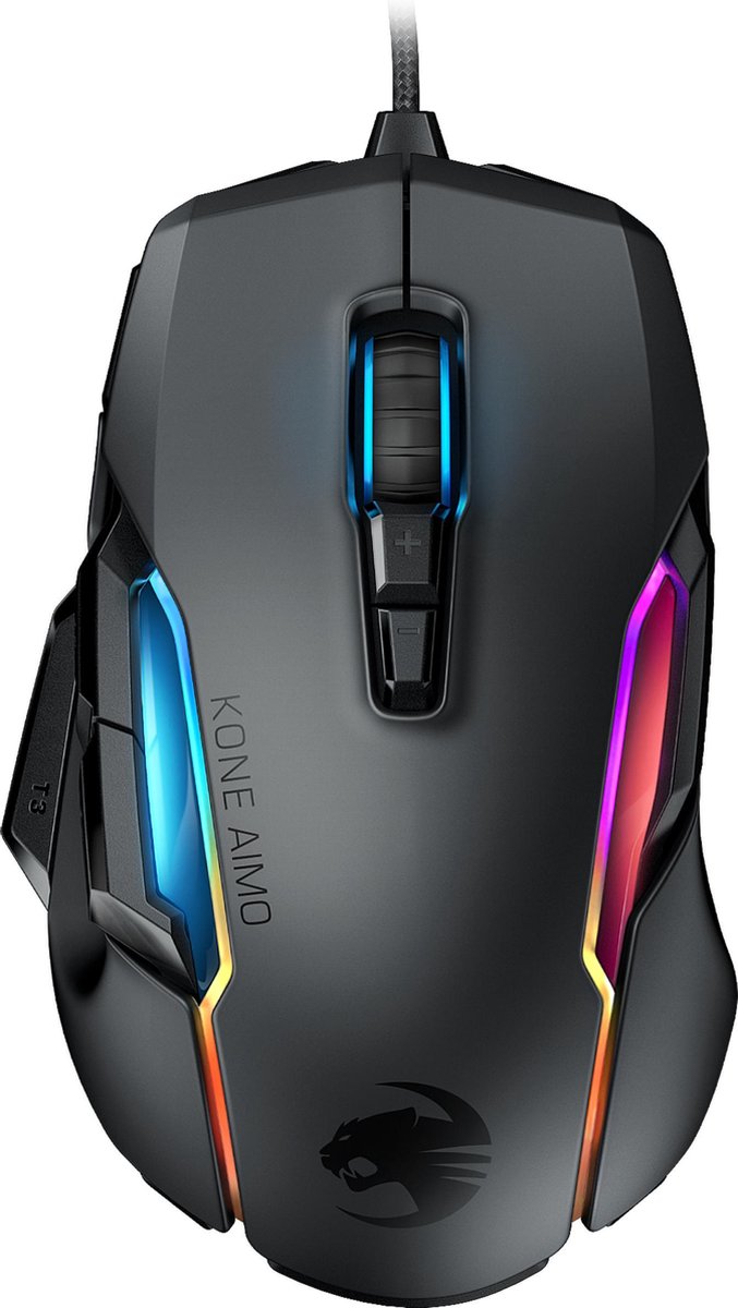 Kone AIMO Remastered Optische Gaming Muis - 16000 DPI - RGB - Zwart - afbeelding 10