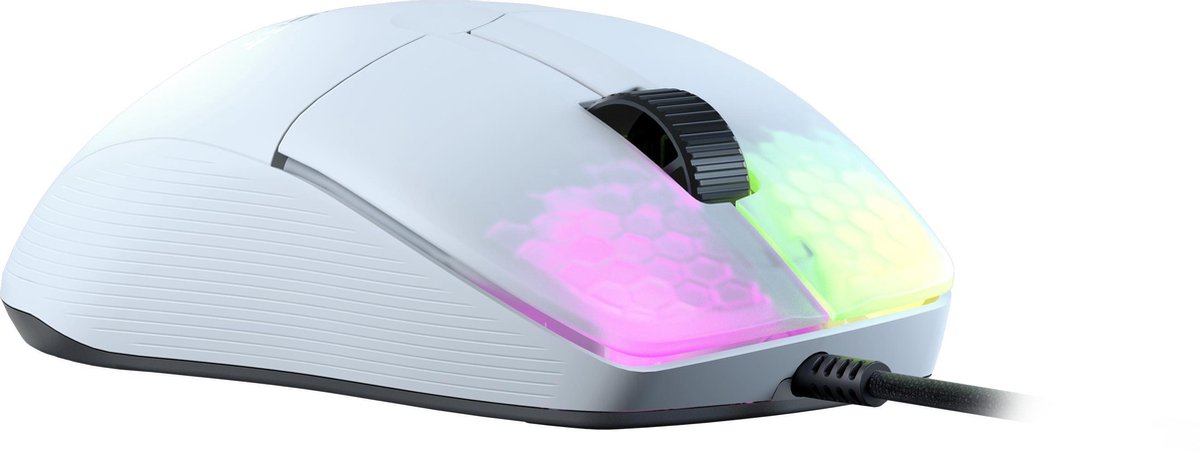 Roccat Kone Pro Gaming Muis - Bedraad - Wit - afbeelding 5