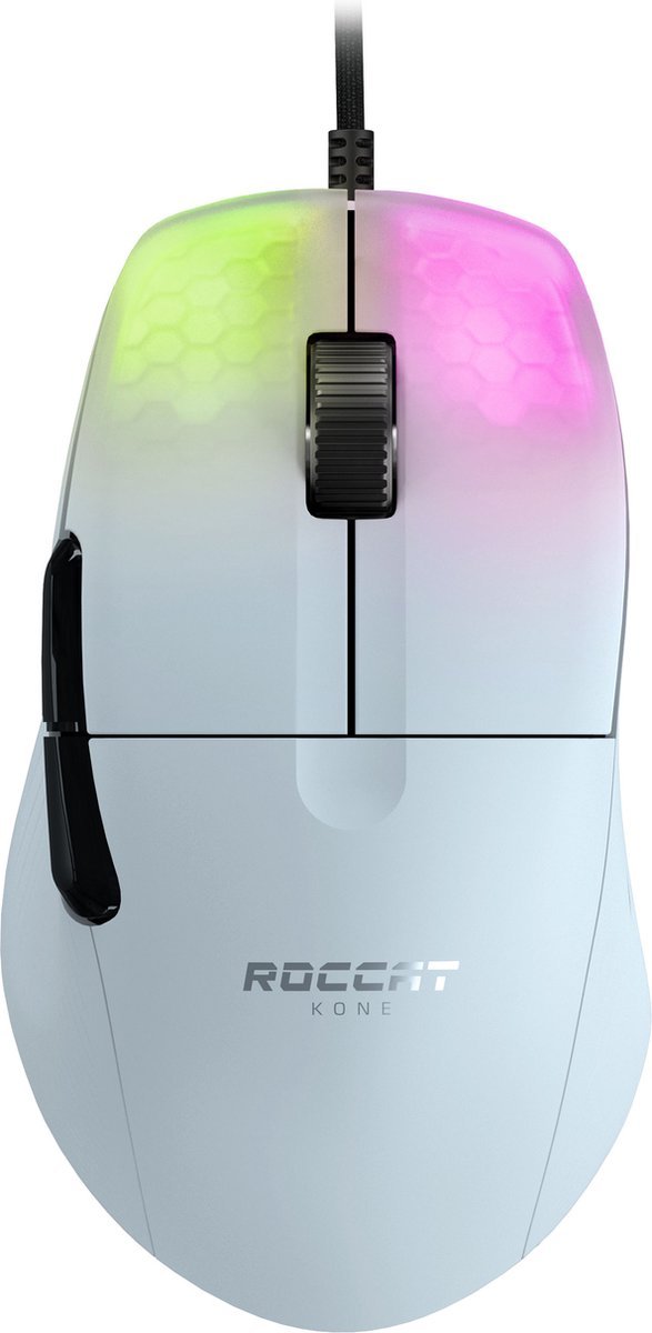ROCCAT Roccat Kone Pro Gaming Muis - Bedraad - Wit