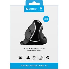 Wireless Vertical Mouse Pro - afbeelding 3