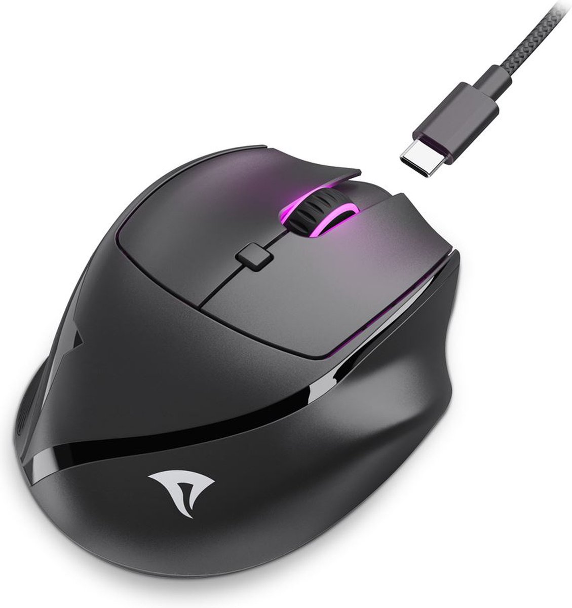 Sharkoon Officepal M25W Muis Gamen Rechtshandig Rf Wireless + Usb Type-C - afbeelding 4