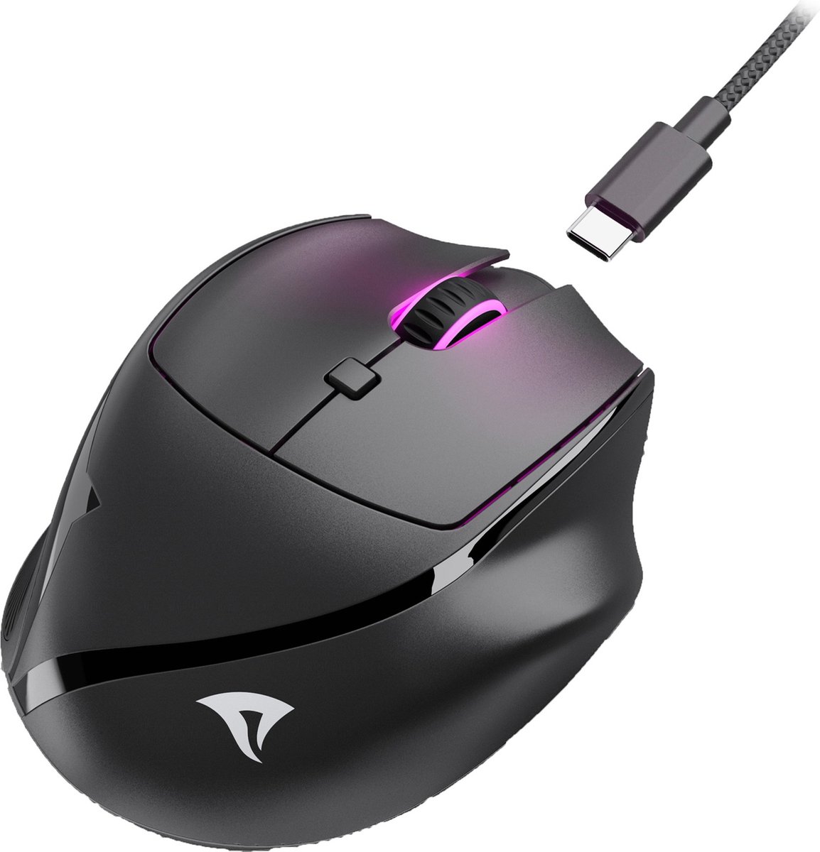 Sharkoon Officepal M25W Muis Gamen Rechtshandig Rf Wireless + Usb Type-C - afbeelding 6