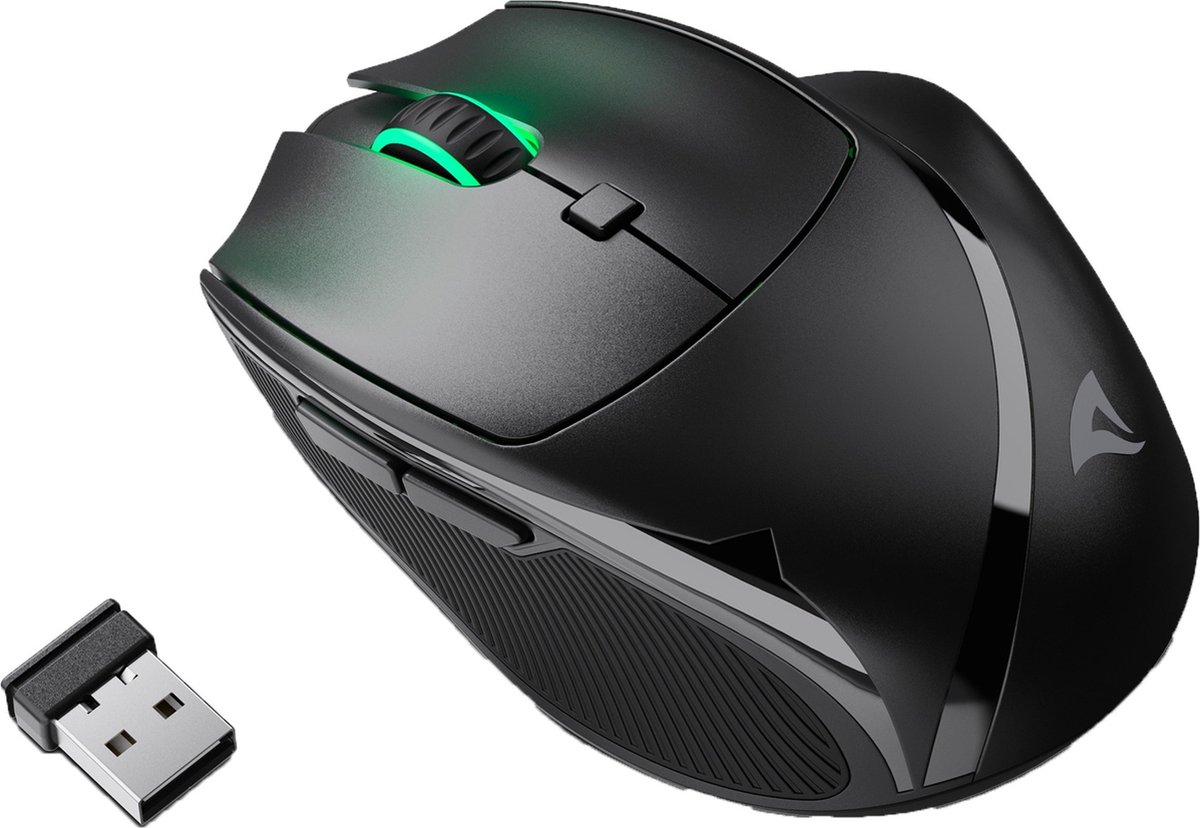 Sharkoon Officepal M25W Muis Gamen Rechtshandig Rf Wireless + Usb Type-C - afbeelding 8