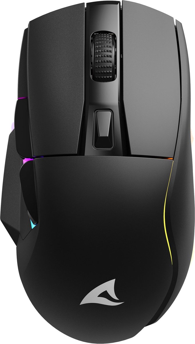 Sharkoon Sgm50W Muis Gamen Rechtshandig Rf Wireless + Usb Type-A Optisch 6400 - afbeelding 5