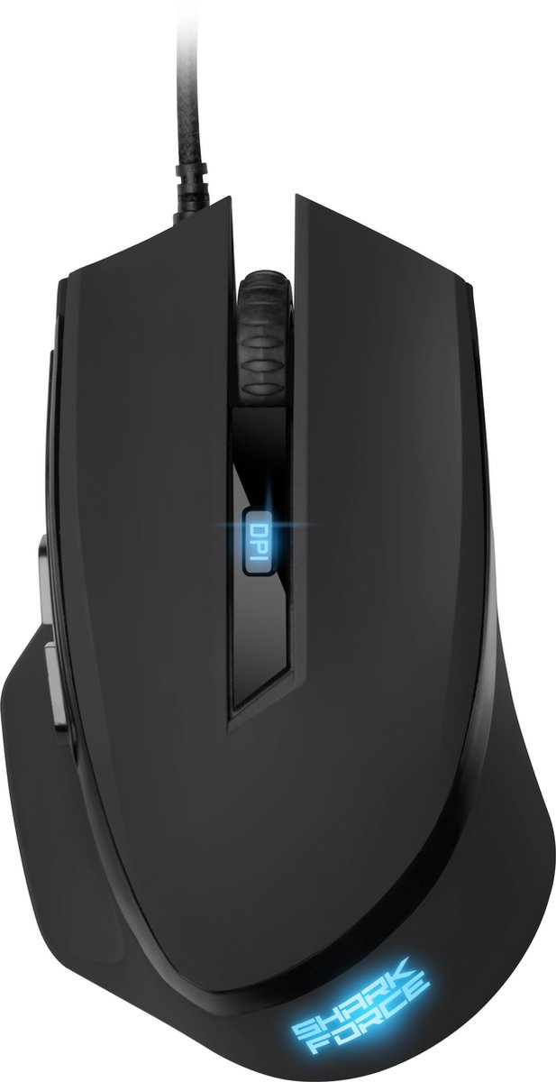 Sharkoon Shark Force Ii Muis Rechtshandig Usb Type-A Optisch 4200 Dpi - afbeelding 2