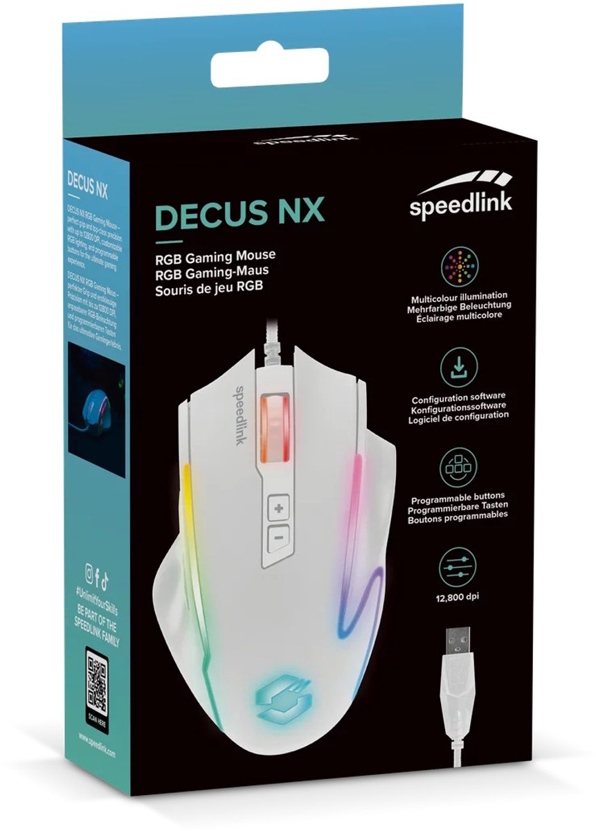 DECUS NX RGB Gaming Mouse - afbeelding 10