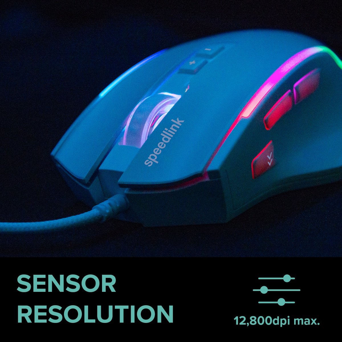 DECUS NX RGB Gaming Mouse - afbeelding 3