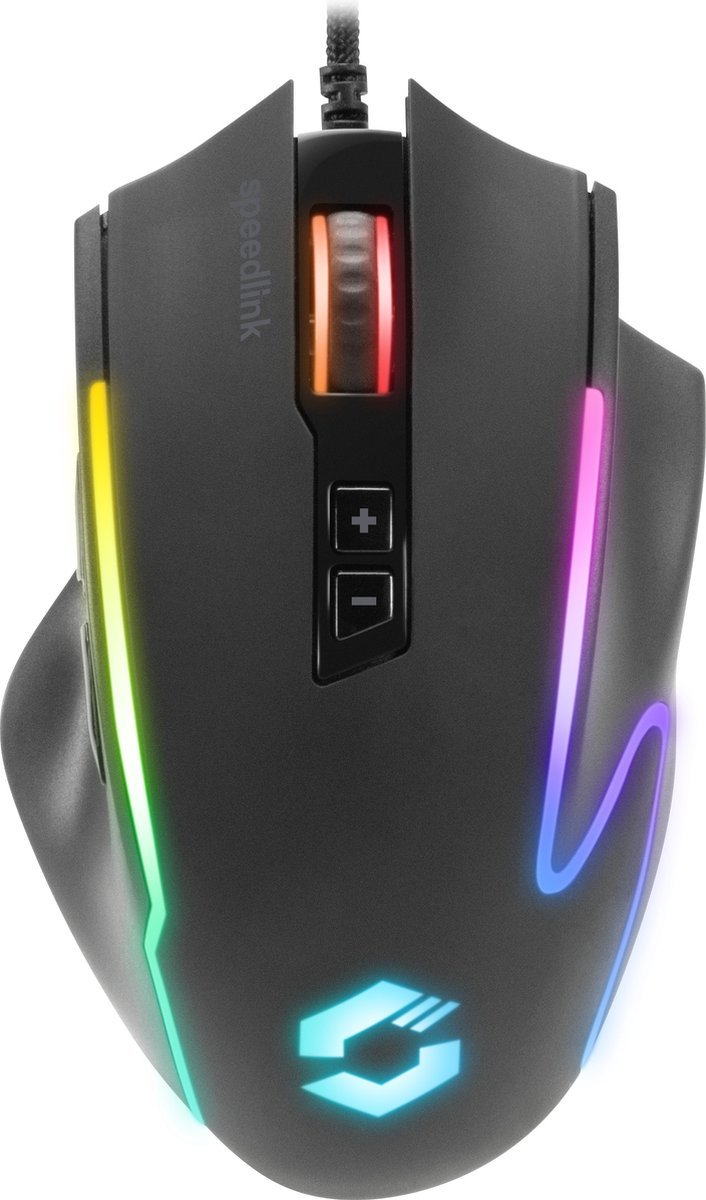 Speedlink Speedlink Decus Nx Rgb - Gaming Muis - Rgb - 200-12.800 Dpi - Zwart