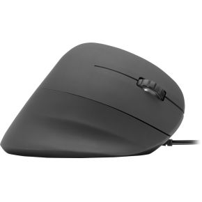 Piavo Ergonomic Vertical USB Mouse - Rubber Black - afbeelding 5