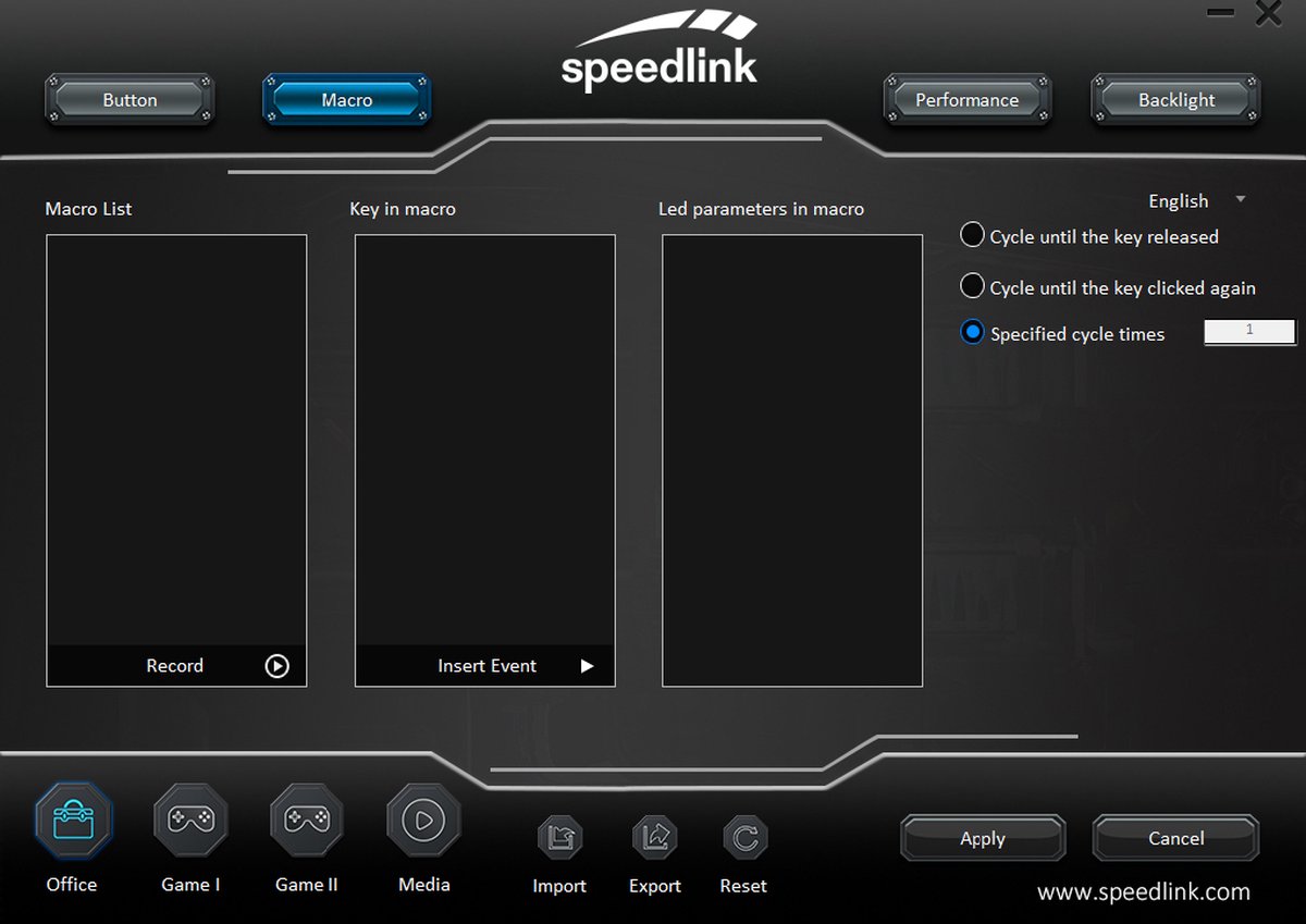 Speedlink Taurox - Gaming Muis - 7200 Dpi - Zwart - afbeelding 9