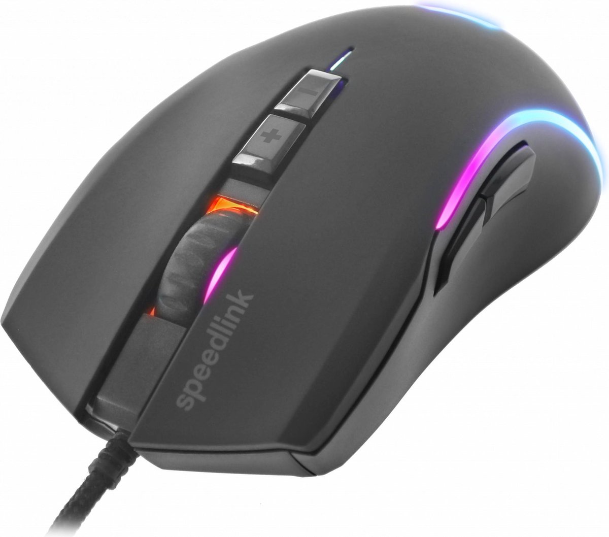 Speedlink Zavos - Gaming Muis - Rgb - 2 Dpi Schakelaars - Rubber Zwart - afbeelding 2