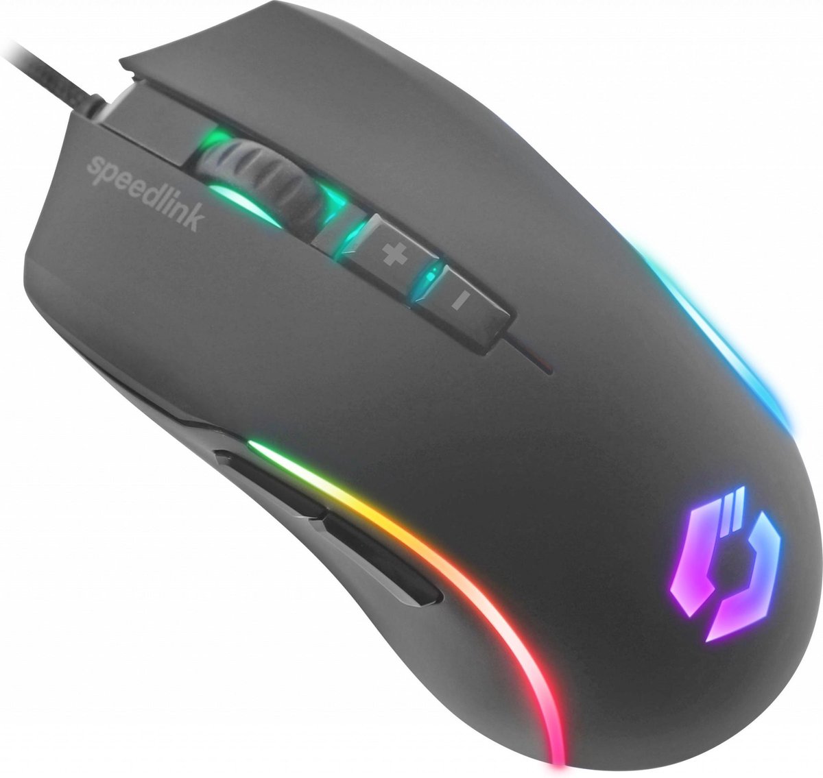 Speedlink Zavos - Gaming Muis - Rgb - 2 Dpi Schakelaars - Rubber Zwart - afbeelding 5
