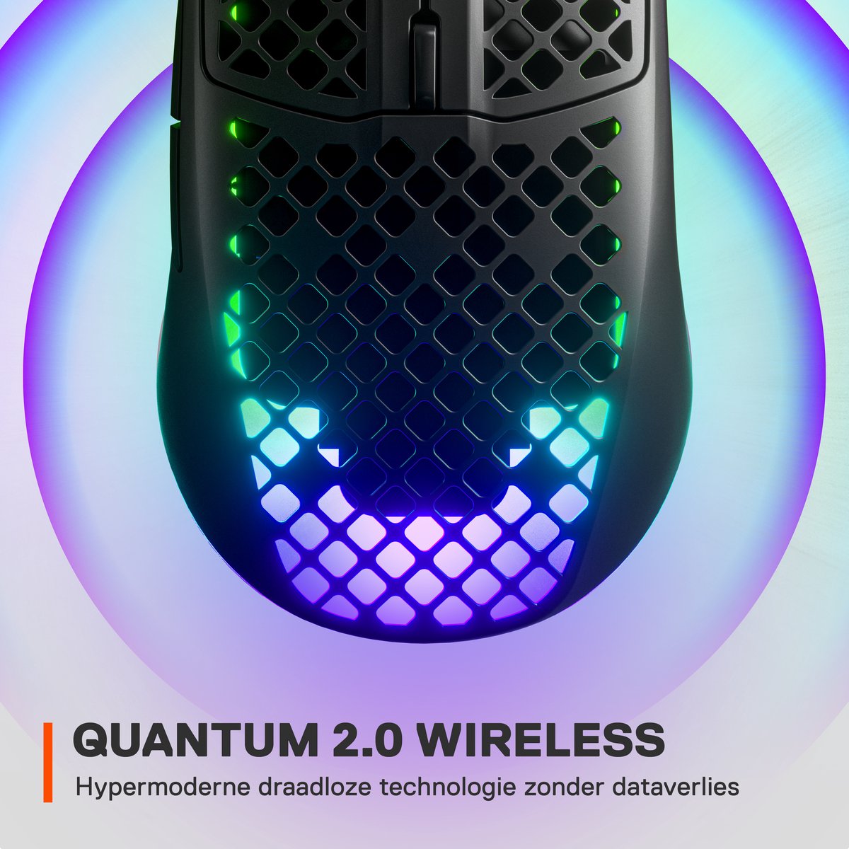 Steelseries Aerox 3 - Draadloze Gaming Muis - Zwart - afbeelding 8