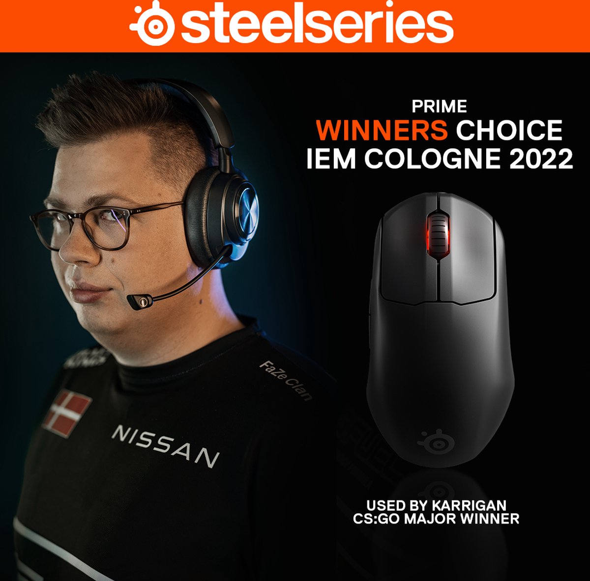 Steelseries Prime+ Bedrade Optische Gaming Muis - afbeelding 3