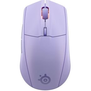 SteelSeries Steelseries Rival 3 Wireless Gen 2 Draadloze Gamingmuis - Lavender - 2.4Ghz & Bluetooth - 18.000 Dpi - 200 Uur Accu