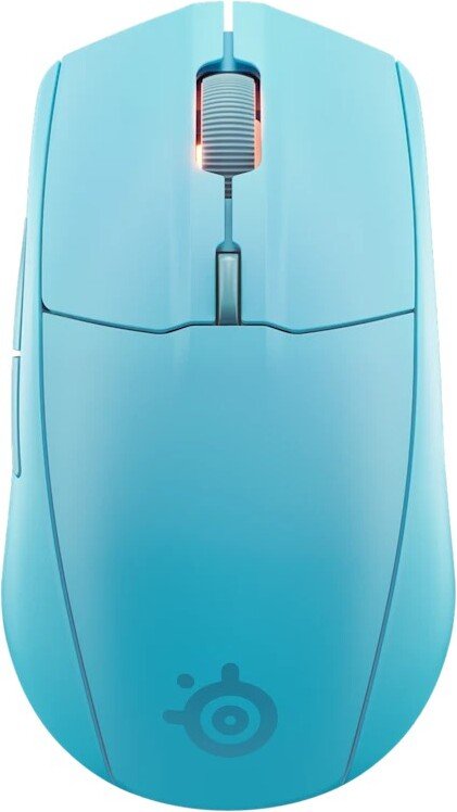 Steelseries rival 3 wireless gen 2 muis 775257 - SteelSeries Rival 3 Wireless Gen 2 Aqua