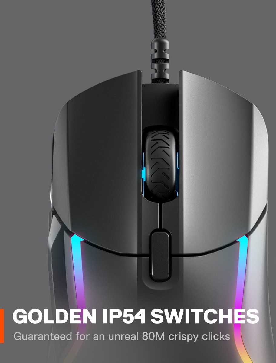 Steelseries Rival 5 Optische Gaming Muis - Zwart - afbeelding 9