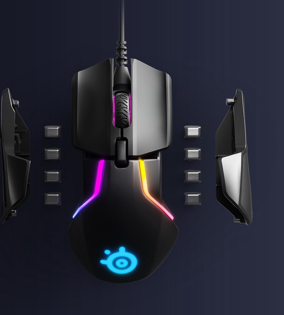 Steelseries Rival 600 - Optische Gaming Muis - 12000 Cpi - Zwart - afbeelding 5